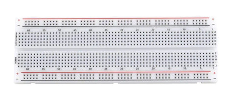 Solderless Breadboard Kit For Prototyping With ZipWires 830 Tie Points Multicolor ZipWire Ribbon 40 Wires At 10cm Each Male To Male Jumpers