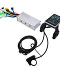 500W Electric Bike Controller Kit With LCD Display For Scooter Mods And Brushless Motor Controller Over Current Protection Easy Install Clear Ride Data.