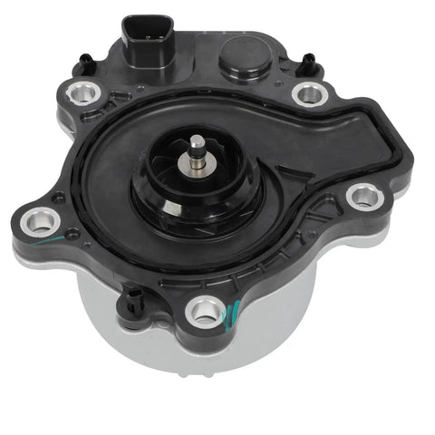 Heavy Duty Electric Water Pump For Toyota Prius C Prius V And Lexus CT200h Coolant Replacement Oem 161A029015 top view with connector.