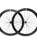 Carbon Fiber U Shape Road Bike Wheelset With Disc Brakes, Clincher Deep Rim 38 50 60 88mm, 50 25mm Option front view