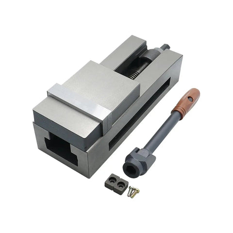 Built Tough Heavy Duty Cnc Milling Vise With Adjustable Angle Lock And Knockout Grip Clamping Force Premium Workshop Bench Vice