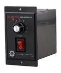 Workhorse 500W DC Motor Speed Controller with Forward and Reverse regulation, panel-mount design, front view on white background.