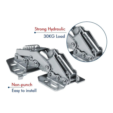 Soft Close Hydraulic Cabinet Hinges For Kitchens And Cabinets Damper Buffer Door Closer Quiet Hinge Hardware Detail View