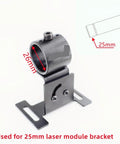 Rock Solid Steel Bracket For Laser Line Locator Rotary Axis Holder Sweet Diy Woodworking Base for 25mm laser module, 26mm size