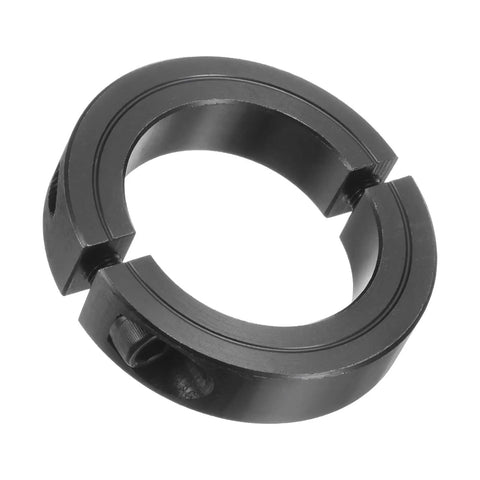 4 Pack Double Split Clamp On Shaft Collar for 2 Inch Shaft with 3 Inch Outside Diameter and Eleven Sixteenths Inch Thickness made from Number 45 Steel