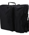 Rugged Solar Panel Carrying Case For Camping And RV Travel With 600D Oxford Fabric, showing reinforced black stitching and handle.