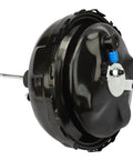 Heavy Duty Vacuum Power Brake Booster For 1994 Chevy Blazer Plus C1500 C2500 K1500 K2500 And Gmc Yukon side view showing black finish and connection ports.