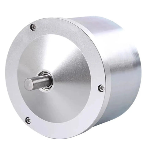Durable Magnetic Powder Brake and Hysteresis Brake for Precision Load Damping, Pneumatic Torque Controller HB-124, front view