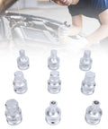 Rock Solid 9 Piece 3 4 Inch Drive Impact Hex Driver Socket Set Crafted From Hella Tough Cr Mo Steel showing hex bits for truck axle jobs.