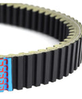 High Mileage V-Drive Belt For Kawasaki EX570 Exciter Phazer 1992 To 1998 PZ480 close-up showing texture and oil resistant design.