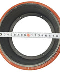 Heavy Duty Drive Wheel 1115-220000-A0 Replacement For Big Joe Electric Pallet Jack E25 E30 shown with tape measure