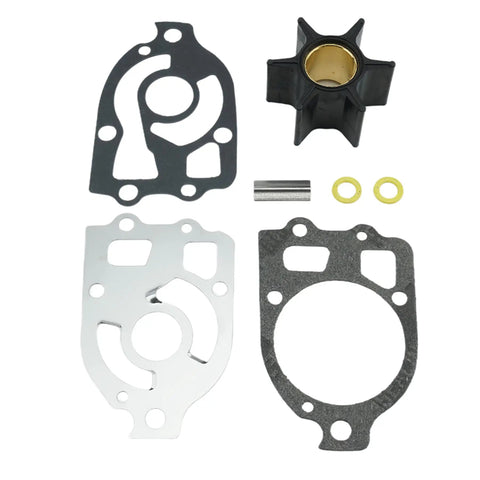 Outboard Water Pump Service Kit With Impeller Wear Plate Gasket Key And Seals For 2 Stroke Engines From 65HP To 225HP