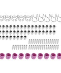 Top Tier 100Pc Plasma Cutter Consumables Kit With Ag-60 Electrode Nozzle And Ceramic Cup including electrode and ceramic cup parts