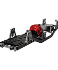 RC Car Chassis Frame For SCX10 1/10 Crawler Model With 313mm Wheelbase Metal Body Durable Alloy Frame Includes Transmission Gearbox Kit