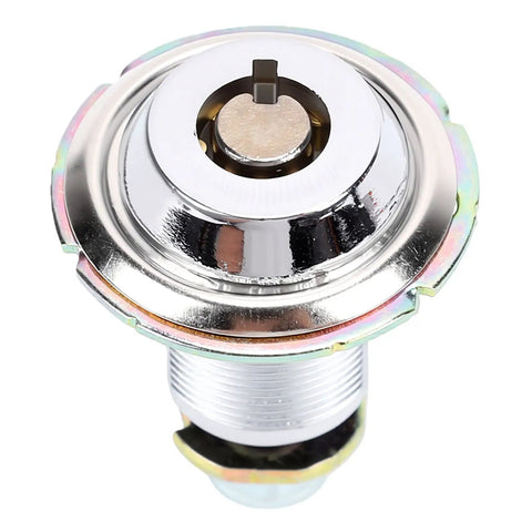 Tubular Cam Lock Zinc Alloy Round Door Replacement Lock For Arcades Game Cabinets And File Cabinets With 1 Key Removable Only When Locked
