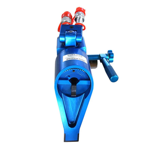 Industrial Grade Hydraulic Torque Wrench 3/4 Inch Square Drive Bolt Tightening Machine With 360 Swivel Fittings Precision Machined Steel, front view.