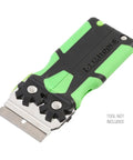 Pro Grade High Carbon Steel Razor Blades 100 Pack Refills For Standard Utility Knives With Long Lasting Sharpness For Paint Removal