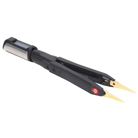 DT71 Precision Digital Tweezers With Automatic Measurement And 360 Degree Rotating Screen For SMD And PCB Repair, ergonomic arm