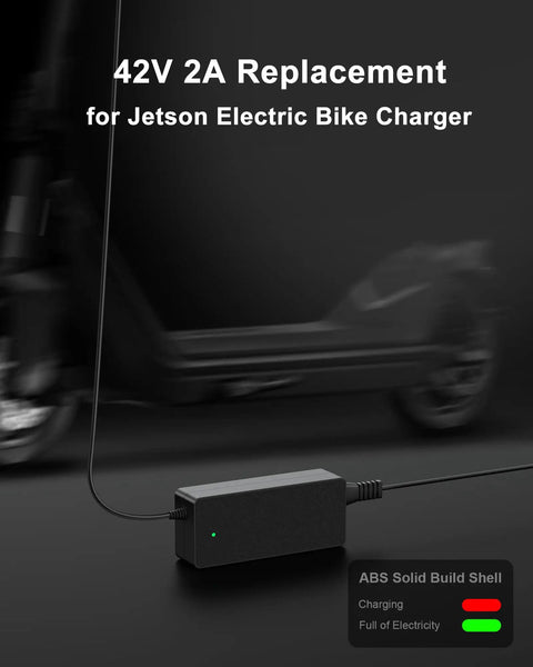 42V Jetson Electric Bike Charger Replacement For Bolt Pro Adventure Metro Journey LX10 Atlas J5 J8 And More Ready To Rock Compatible With Eris Pro Ora Pro Racer Rhythm Scooters JY 420150