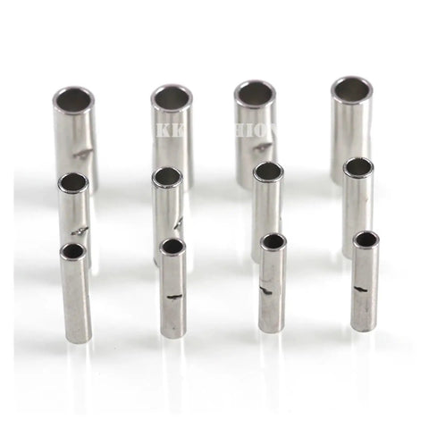 Heavy Duty 150 Piece Wire Ferrule Kit With Insulated Butt Terminals For Crimping Electrical Cords And Wires Perfect For Fast Fixes And Professional Wiring Jobs In Your Garage Or Home Project Setup, metal terminals