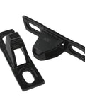 70 Type Sliding Door Keepers Stainless Steel Lock Keeps For Sliding Glass Doors And Sliding Patio Doors With Mounting Screws Black 52.5 x 14 x 19 Mm Corrosion Resistant Durable Hardware 2 Pack