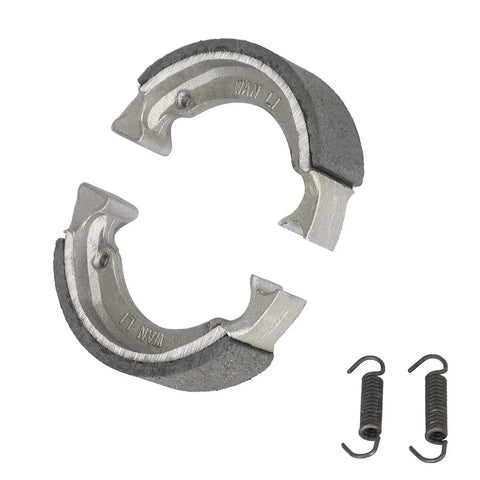 Front Drum Brake Pad For Electric Scooter Replacement Shoe Kit with springs, aluminum alloy construction, 20MM size