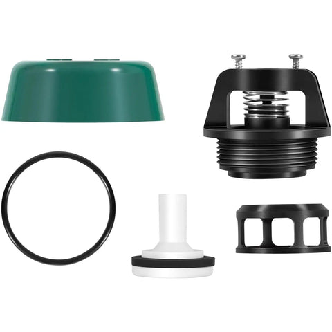 1 Inch Float And Bonnet Complete Repair Kit For PVB-4A And PVB-4ALF Backflow Preventer Top Half Rebuild Kit With 4A-005-07 4A00507 Replacement Parts And Components Easy Install, showing components including cap, bonnet, and O-ring.
