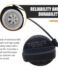 Leakproof Tight Fit Gas Cap Easy Install Replacement For Nissan Infiniti ABS Black Fuel Cap Direct OEM 17251-1VZ0D 17251-3JA0A