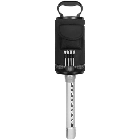 Golf Ball Shag Bag With Detachable Aluminum Tube, High Capacity Ball Retriever Holds Up To 50 Balls, Portable Range Shagger