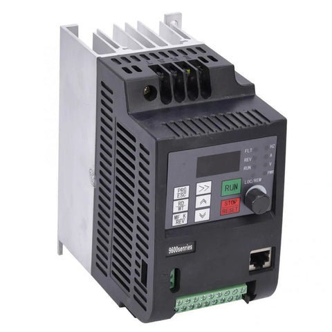 Top Tier High Torque CPLD Inverter VFD Smooth Motor Control 0 75 To 2 2 Kw 1 To 3 Hp Industrial Motor Driver Big Power Fast Response Works Like A Charm For Pumps Conveyors Dual Volts 220 Or 380 Volt Reliable Build Anywhere. black VFD motor drive with keypad and terminal block