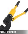 13 Ton Hydraulic Rebar Cutter, Boss Level Manual Steel Bolt Cutting Tool, 4-22mm Capacity, Handheld and Durable for Construction Projects, Easy To Use, Fast, Smooth Cuts, Built To Last, integral structure