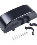 Heavy Duty Black E Bike Controller Box Case Plastic Shell 165mm With Complete Mounting Kit To Shield Electronics From Water Dust And Shock For Superior Long Lasting Performance Anywhere You Ride, black plastic case with brackets and screws