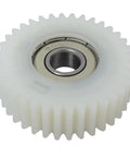 Close-up of 3 Pack Nylon 38mm 36 Tooth Planetary Gear Set With Bearings For E Bike Hub Motors Fits Bafang Systems Durable Gear Teeth High Strength