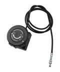 Fine Tuned Resistance Rotary Adjuster For Exercise Bike With Eight To Ten Gear System And Cable Metal Replacement Part