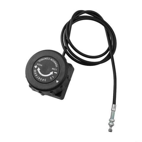 Fine Tuned Resistance Rotary Adjuster For Exercise Bike With Eight To Ten Gear System And Cable Metal Replacement Part