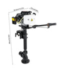 Powerful 4HP 55CC Outboard Motor With Short Shaft 4-Stroke Marine Engine Wind Cooling CDI Ignition Built In Fuel Tank