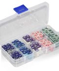 50 Pack Must Have Automotive Mini Box Cartridge Fuse Kit For Cars Trucks And SUVs With 15A 20A 25A 30A 40A Each 10 Pieces