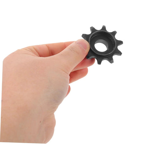 80cc Mini Motorcycle Chain Sprocket 10 Tooth Steel Gear for Go Kart and Mini Bike Upgrade, High Compatibility, Easy Install, rear view