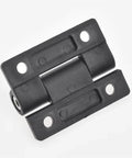 2 Pack Adjustable Torque Plastic Hinges Black Positioning Door Hinges 72x56x19mm Durable Cabinet And Door Hardware For Home Improvement