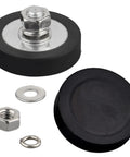 40 Pound Rubber Coated Neodymium Magnets With M6 Threaded Studs 4 Pack Anti Slip Heavy Duty Mounting Magnets For LED Lighting Fixtures Tools And Small Equipment