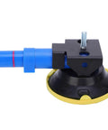 3 Inch Hand Pump Suction Cup Vacuum Tool For Dent Repair And Furniture Decoration, Heavy Duty Abs With Rubber Cup For Flat And Curved Surfaces, Strong Vacuum, Secure Attachment, Durable Grip And Longlasting Performance, side view