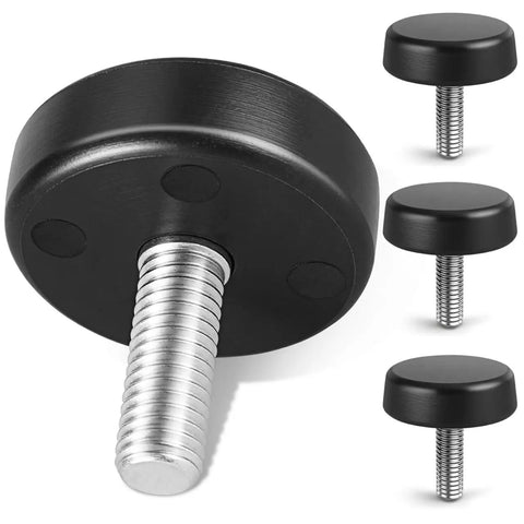 M10 Leveling Feet For Treadmills 4 Pack Adjustable Shock Absorbing Pads For Fitness Equipment Anti Vibration Rubber Mounts