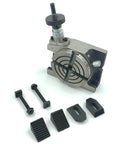 Beefy Three Inch Rotary Milling Table with M6 Clamp Kit for Milling Machines, 80mm Indexing Table with Four TSlots, 5 Degree Increments