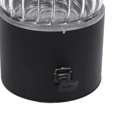 Close-up of USB charging port on Hydrogen Water Bottle 460ml with SPE PEM Technology Fast 3 Minute Ionizer Machine.