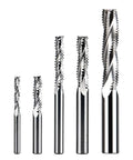 Built Different Three Flute Solid Carbide Cnc Router Bit For Beefy Woodworking And Tough Hardwood Slab Milling Heavy Duty Shop Workhorse End Mill Cutter with various sizes.