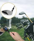 Two Pack Golf Club Brush With Oversized Head And Groove Cleaner Ready To Roll Retractable Spike 2 Ft Zipline use on club