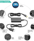 Replacement 24V 65W AC Power Supply for AirSense 11 CPAP Machines with detailed features like copper coil and microchip.
