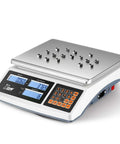 30Kg Digital Counting Scale With 0.1g Precision, Battery Powered Industrial Scale for small parts and pieces on a stainless steel platform