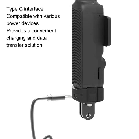 Built Tough Sports Camera Charging Dock For Pocket 3 Rig with Type C interface and data transfer solution.