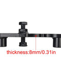 LS Engine Exhaust Manifold Bolt Repair Kit Fits Chevrolet 4.8 5.3 5.7 6.0 LS1 LS2 LS3 LS6 showing black steel bracket with bolt.